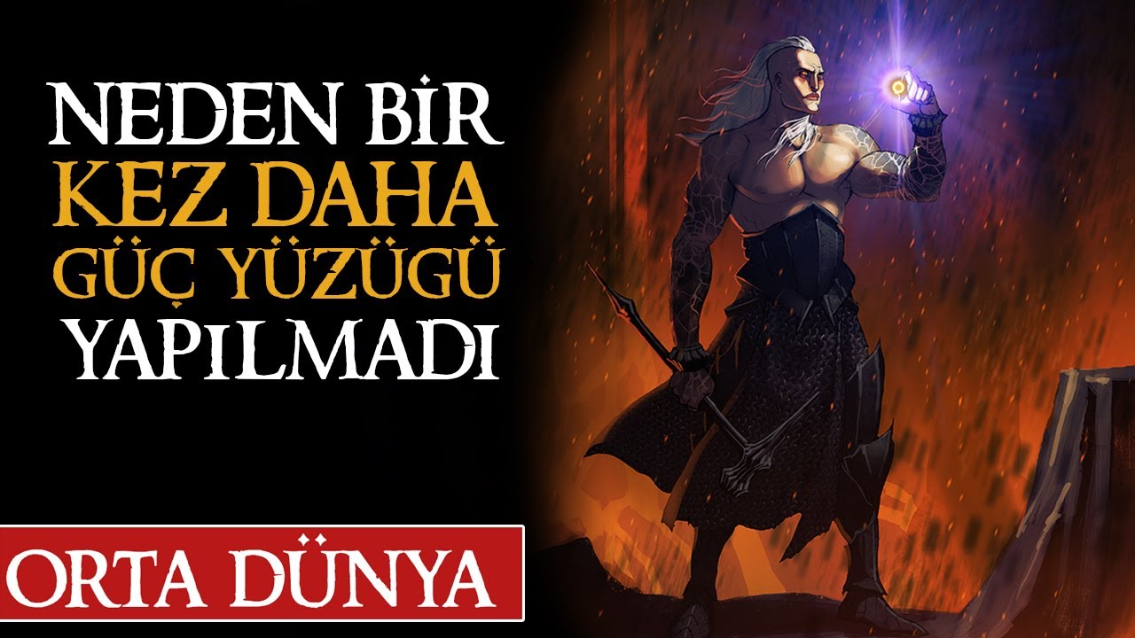 NEDEN TEKRAR GÜÇ YÜZÜĞÜ YAPILMADI? Soru Cevap | Orta Dünya | Yüzüklerin Efendisi