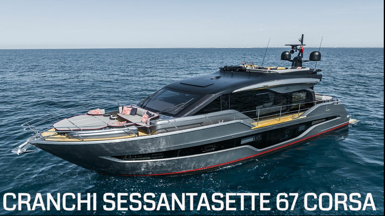 Cranchi Sessantasette 67 Corsa 2024 – конкурент Galeon Yachts