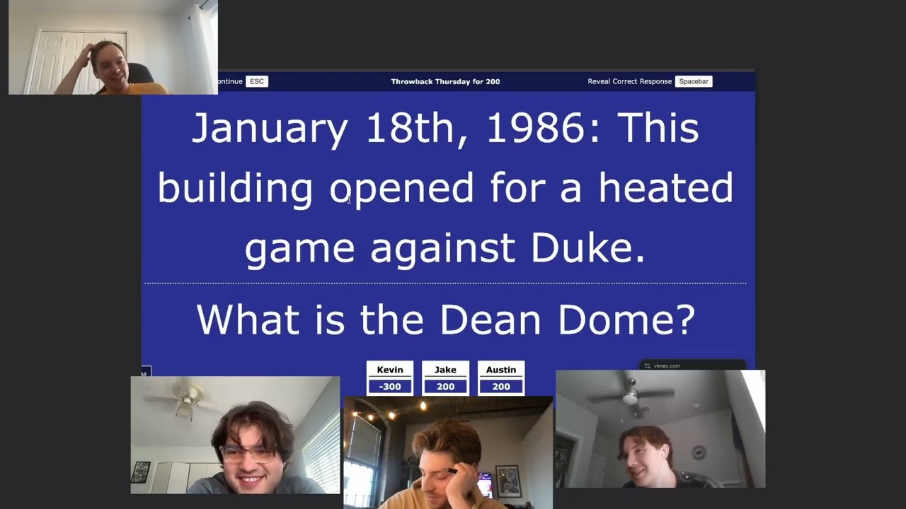 2026 March Madness Jeopardy