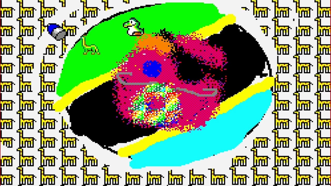 Kanalbild in Mario Paint erstellen