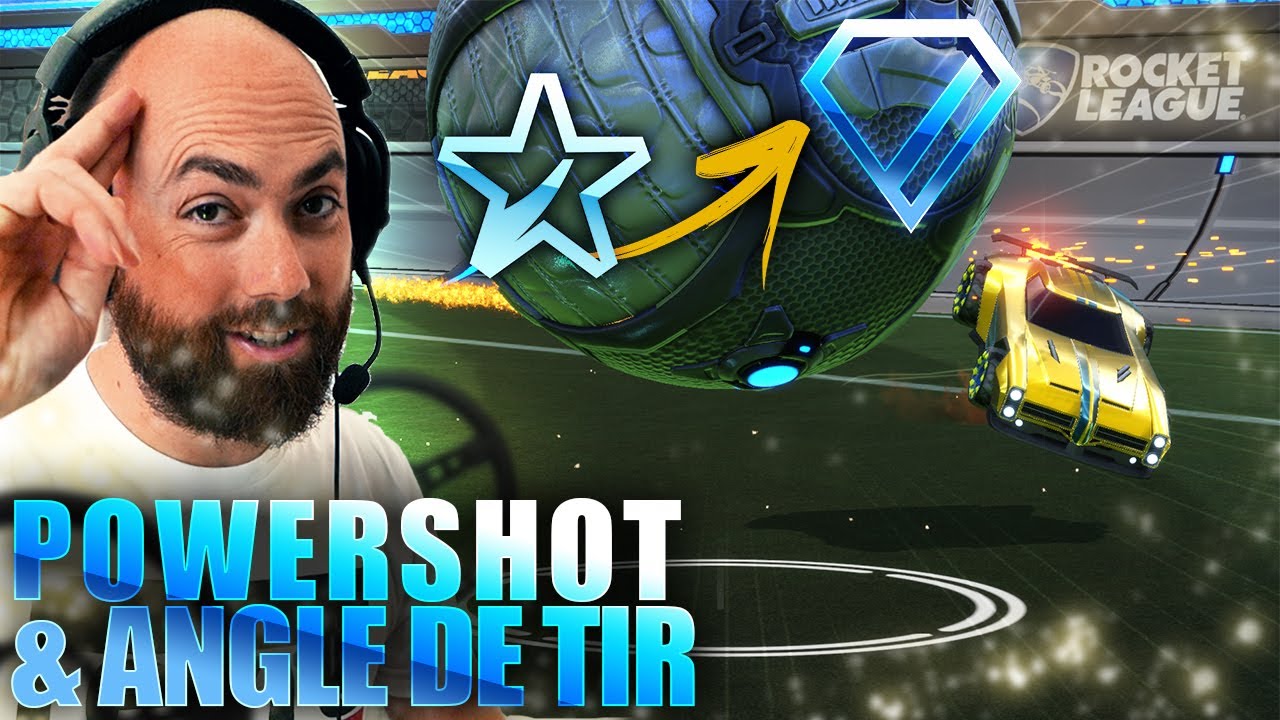Améliorer ses tirs: tutoriel Powershot (passer de Platine à Diamant sur Rocket League fr)