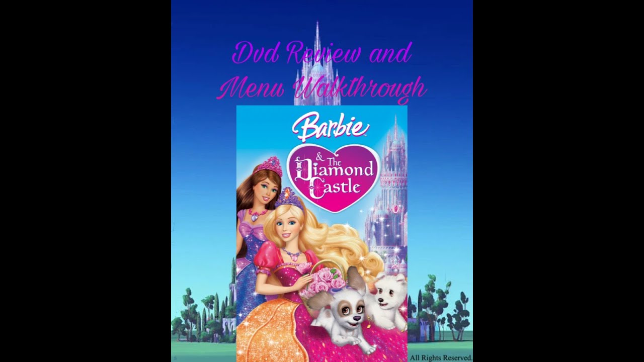 Barbie and the Diamond Castle Dvd Review and Menu Walkthrough📀