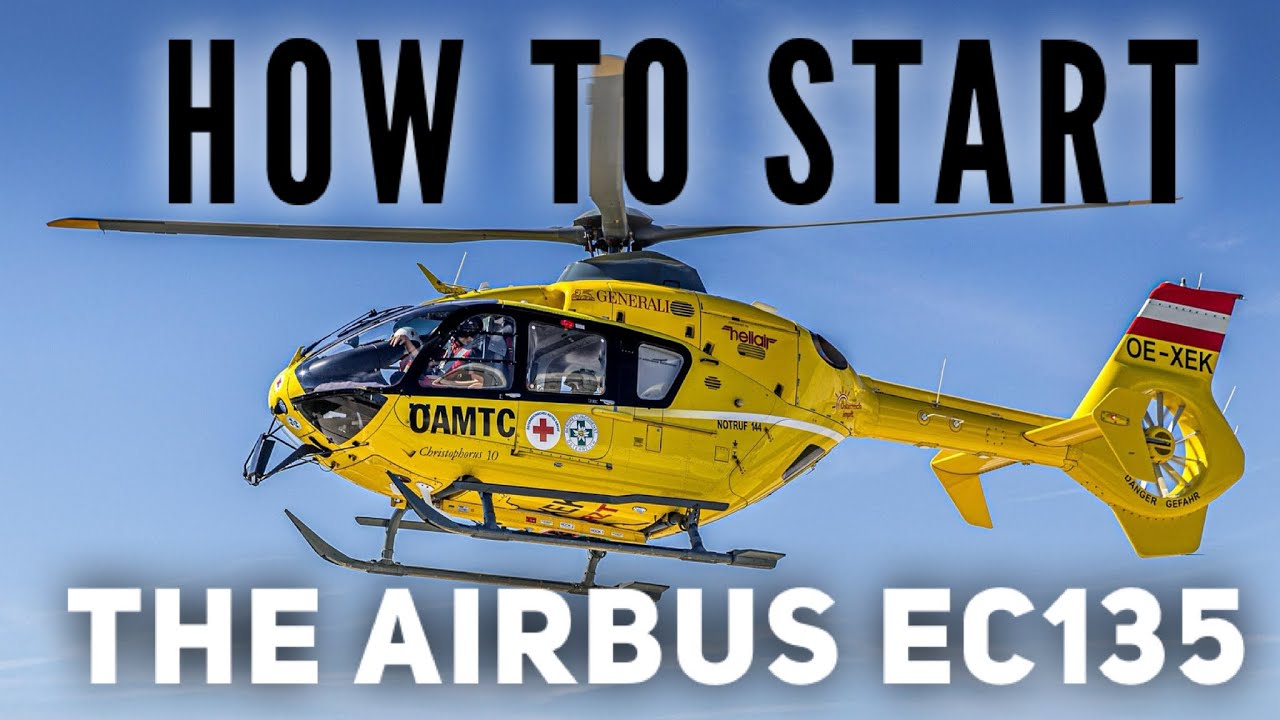 Как запустить вертолет AIRBUS EC135