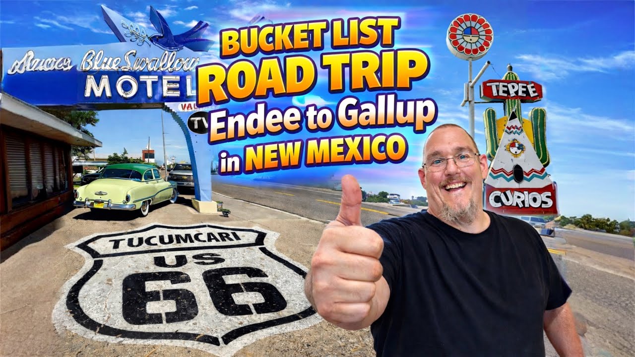 ROUTE 66 ROAD TRIP | Neon Comfort & A Haunted Night