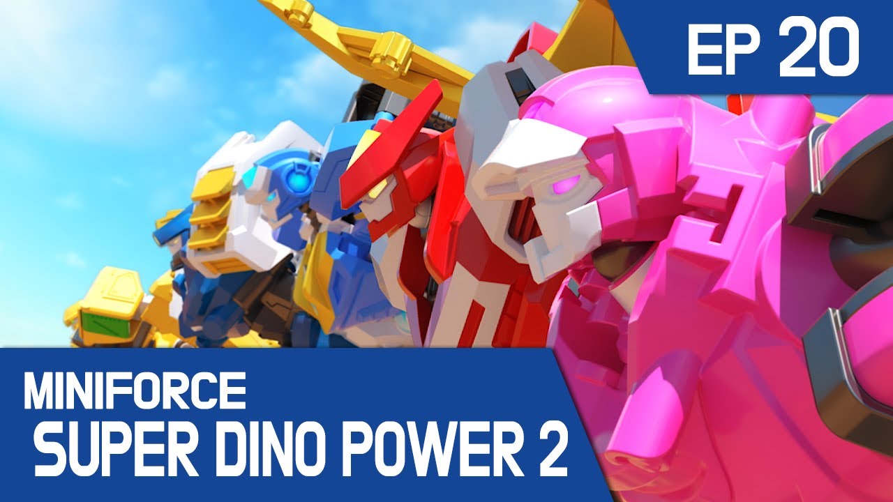 [KidsPang] MINIFORCE Super Dino Power2 Ep.20: Super Bots to the Rescue