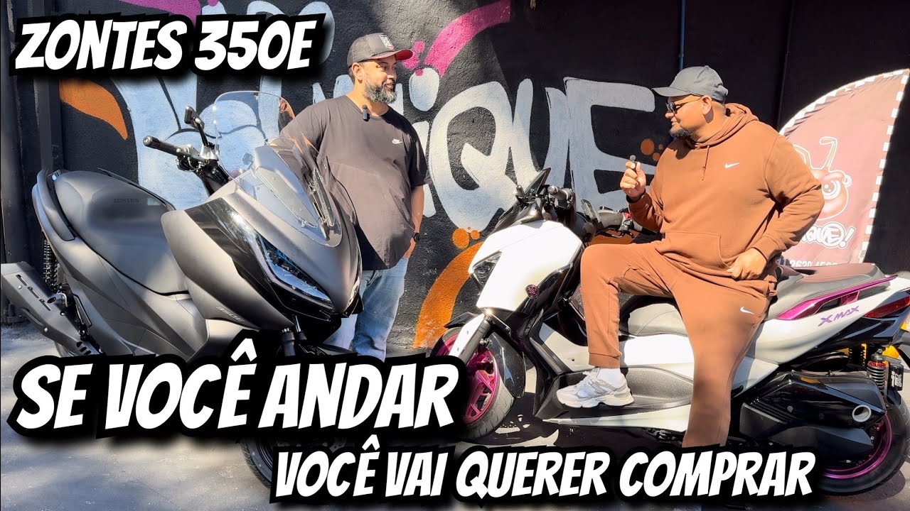 ESTAMOS COM A ZONTES 350e - TUDO QUE ACHAMOS DELA