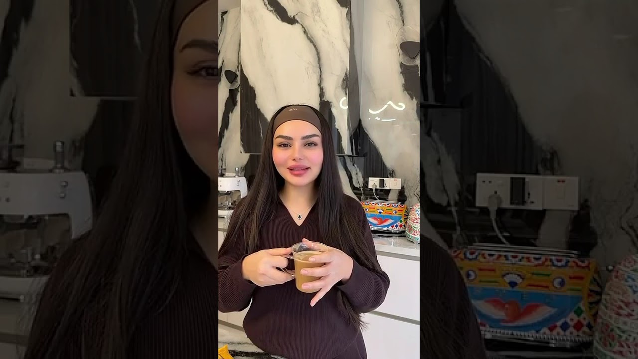 هيفاء حسوني تحدي الدايت؟ كابتشينو بدون سكر وطعم يجنن! ☕👌