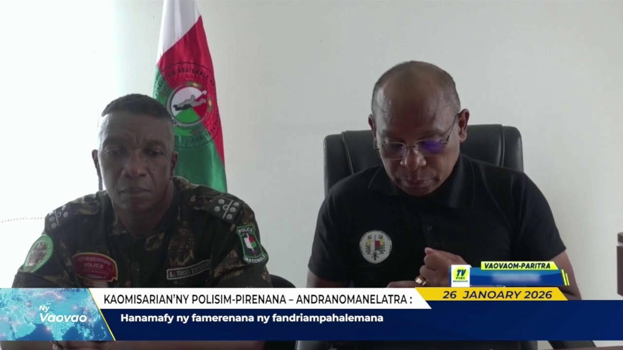 NY VAOVAOM-PARITRA DU 26 JANVIER 2026 BY TV PLUS MADAGASCAR