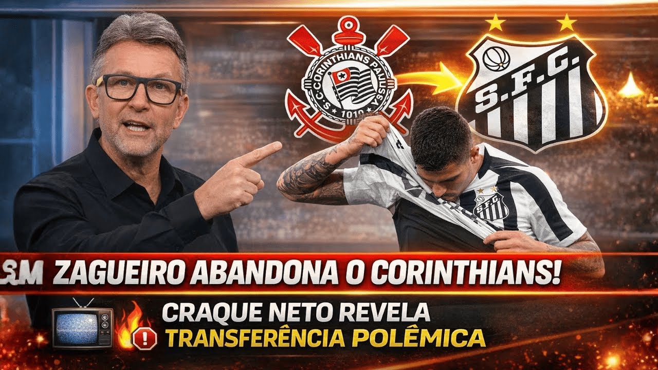 ZAGUEIRO DO CORINTHIANS ABANDONA O GAMBÁ E FECHA COM O SANTOS | notícias do santos