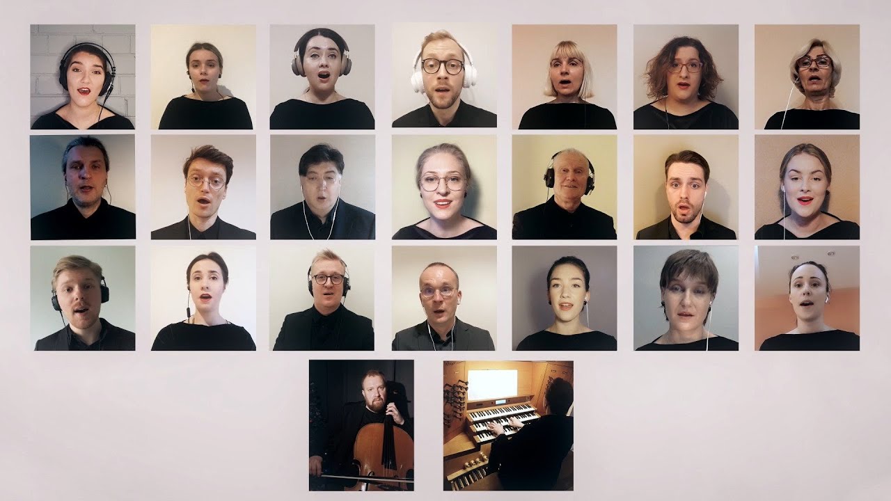 Virtualus choras. Kalėdos su „Jauna muzika“