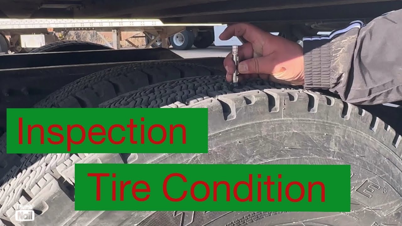 Tire Condition Inspection / Highway Truck Driving School Windsor 519-903-3856
