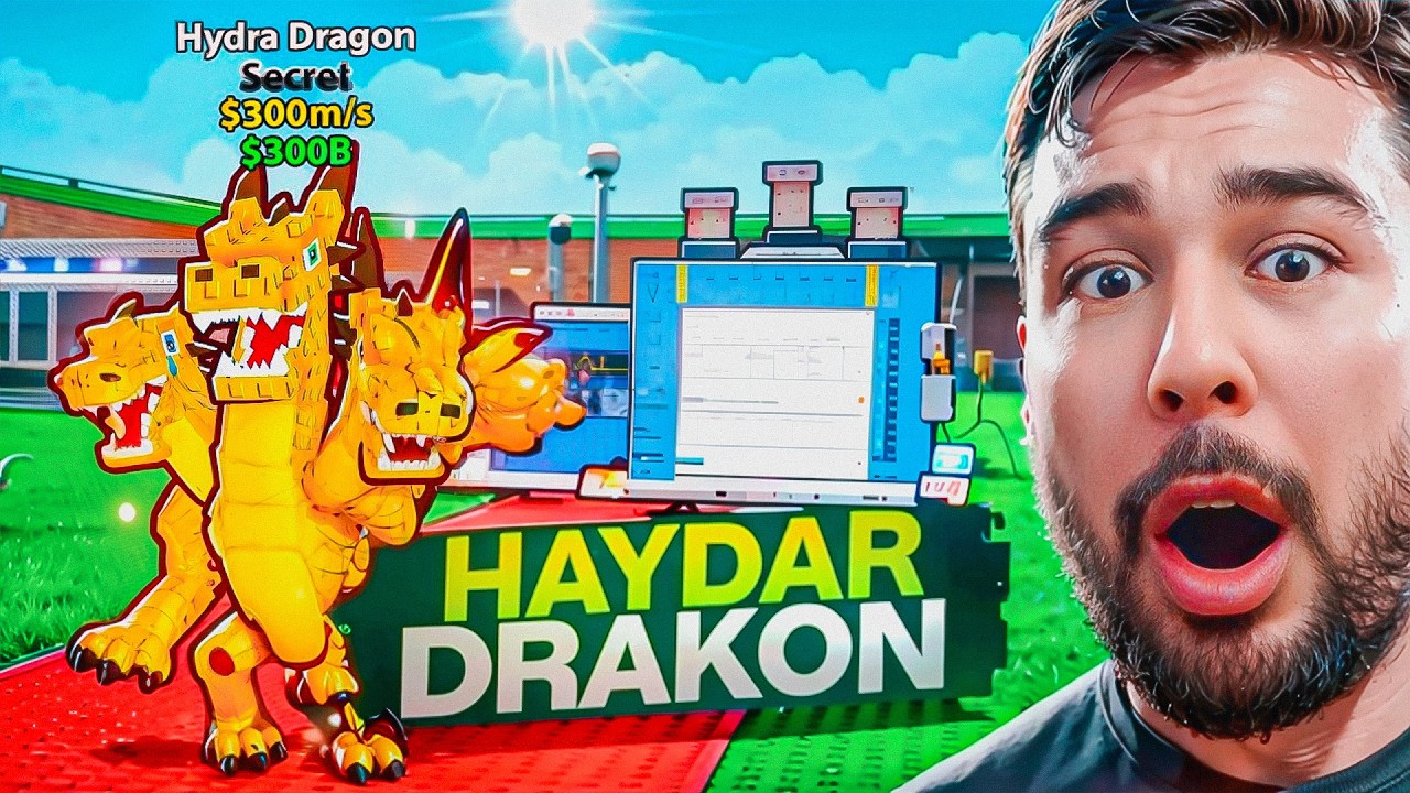 ENG NOYOB HAYDAR DRAKON IZIDAN. YANGI BAZA VA YANGI BRAINROTLAR