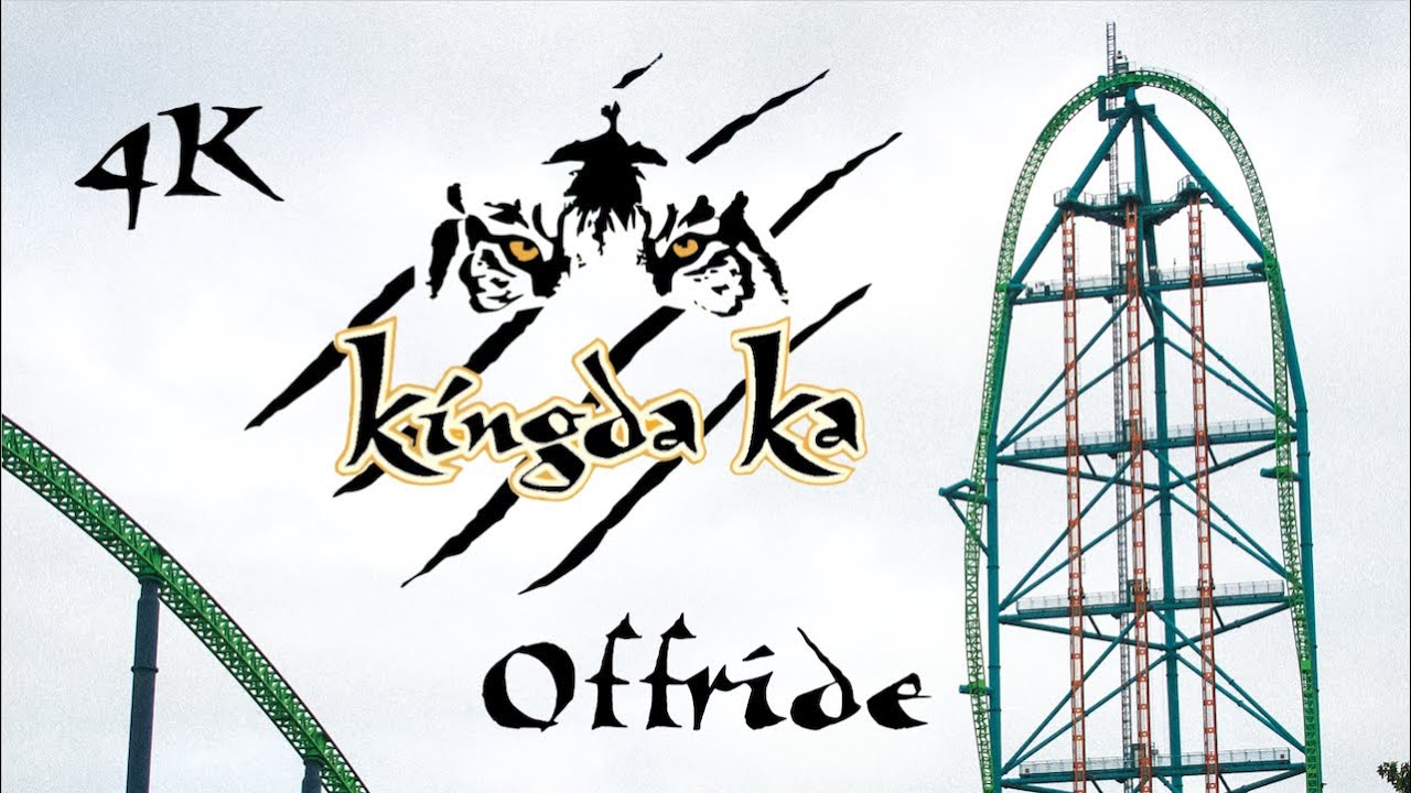 Kingda Ka (2005-2024) Offride 4K Video - Intamin Strata Coaster - (Former) Tallest In The World