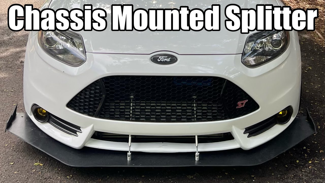 Designing a New Chassis Mounted Splitter For My Focus ST! - MORE DOWNFORCE!