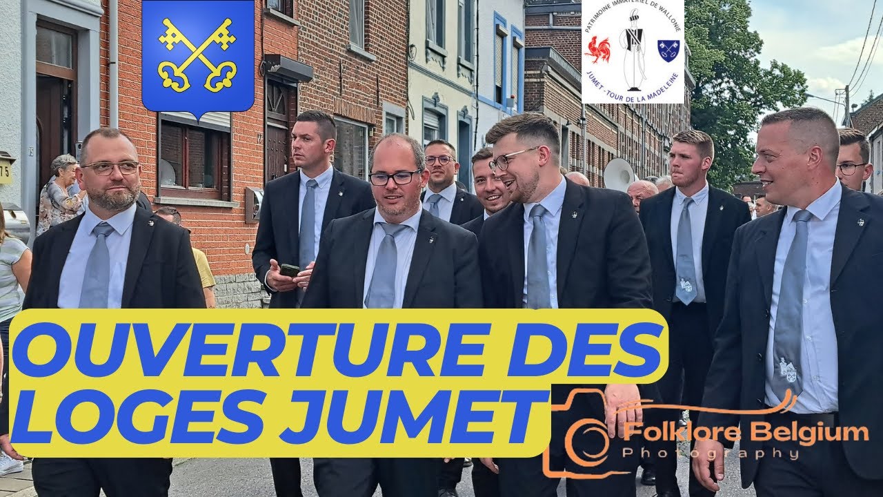 🔵⚪ouverture des loges 2023 🔵⚪ jumet tours et marche de la madeleine 2023 🔵⚪ folklore belgium 🔵⚪