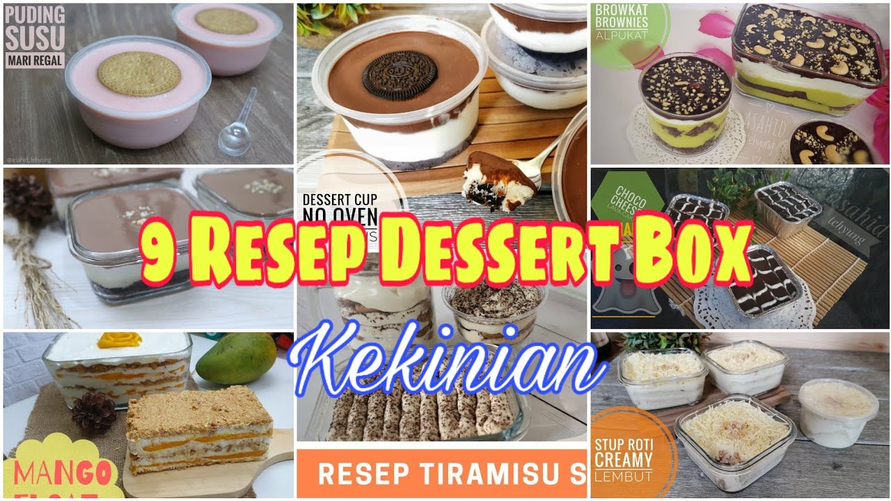 9 Resep Dessert Box Kekinian yang Harus Kamu Coba