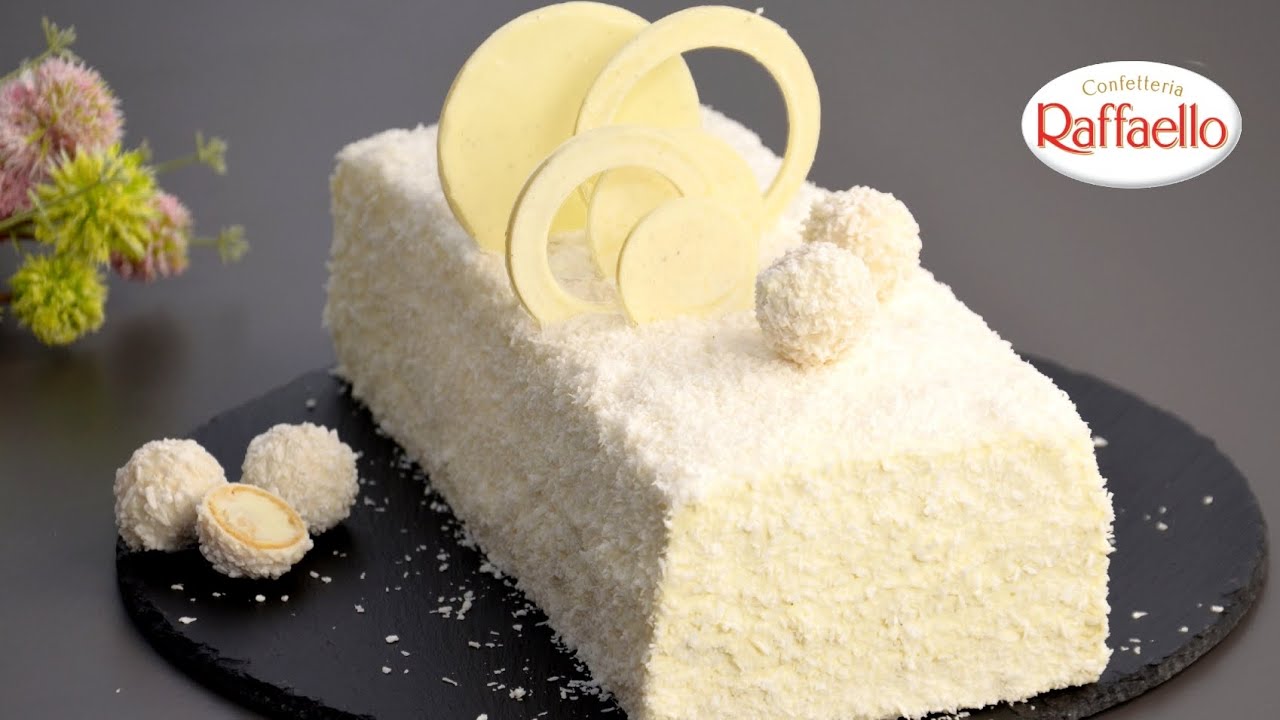 RAFFAELLO CAKE Recipe - The Most Delicious Chocolate Coconut Cake