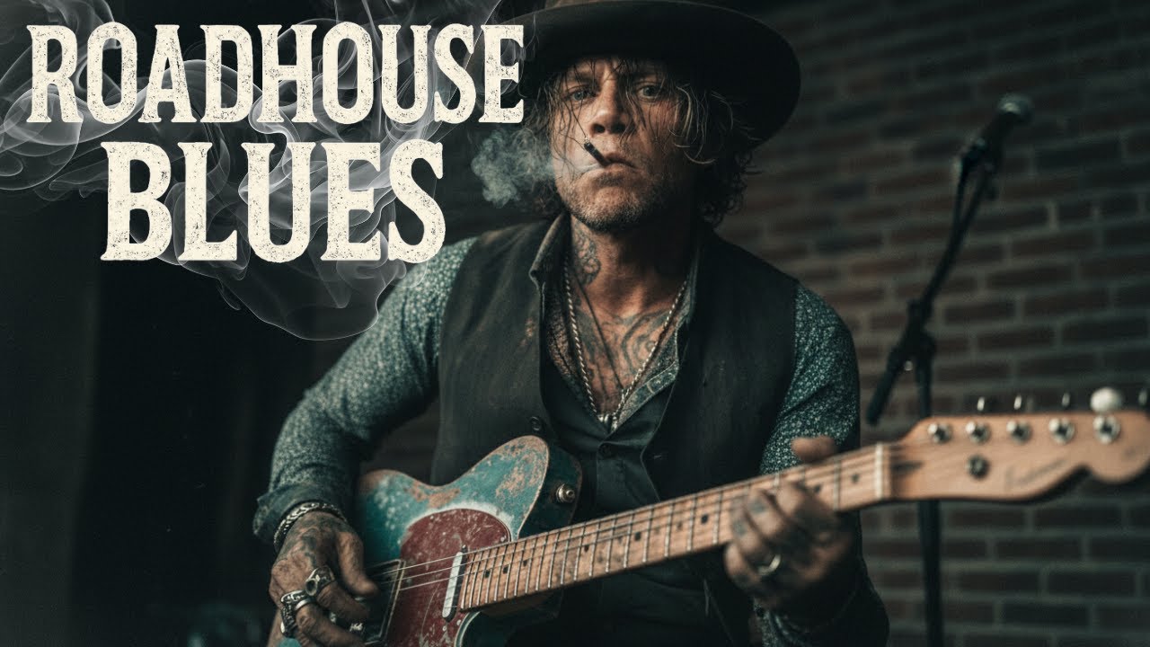 The BEST Roadhouse Blues | Dirty Slide Guitar & Late-Night Roadhouse Vibes