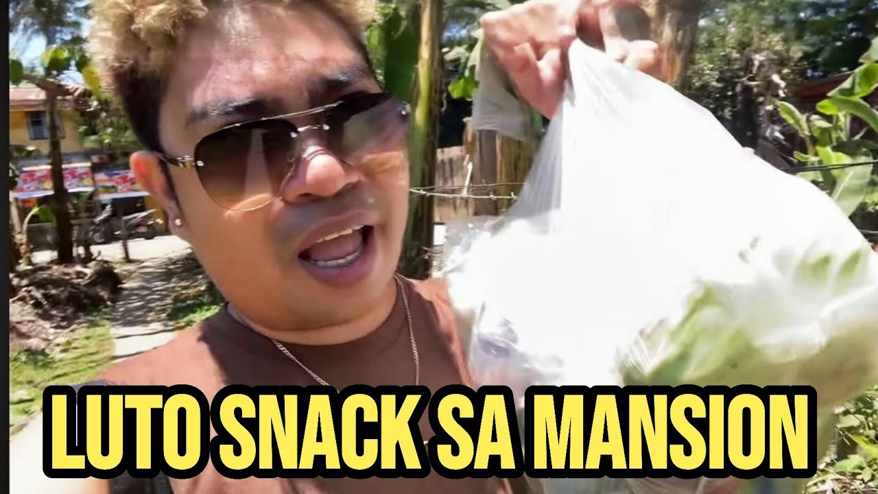 LUTO SNACK SA MANSION NI @BakangVlog  SUPER GANDA NG KANILANG BAGONG STOVE!