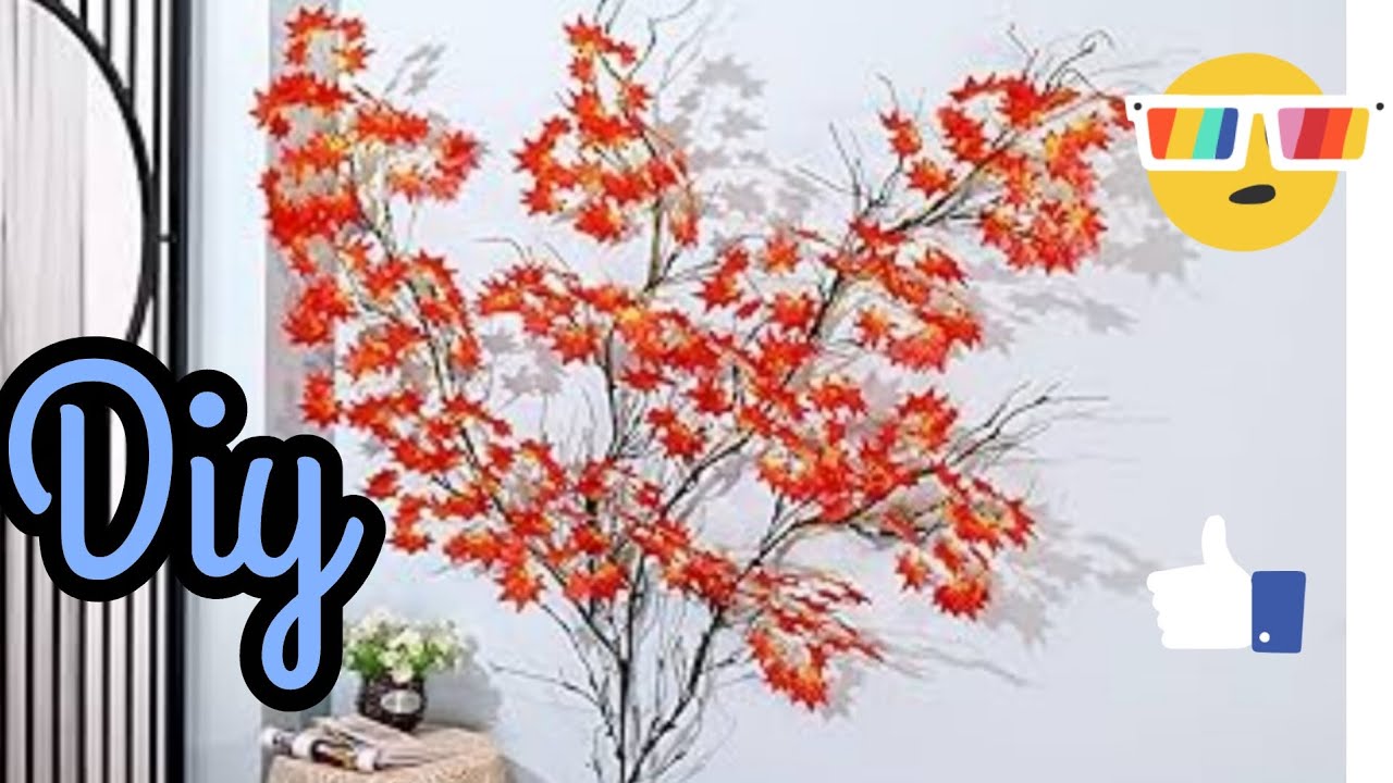 Diy decor ideas from tree branches|easy home decor crafts#crafts#decorideas🌃🎑🎄
