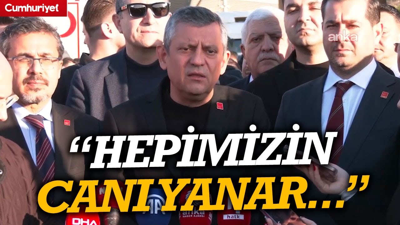 Özgür Özel Cilvegözü Sınır Kapısı'nda: Akraba akrabanının kötülüğünü istemez