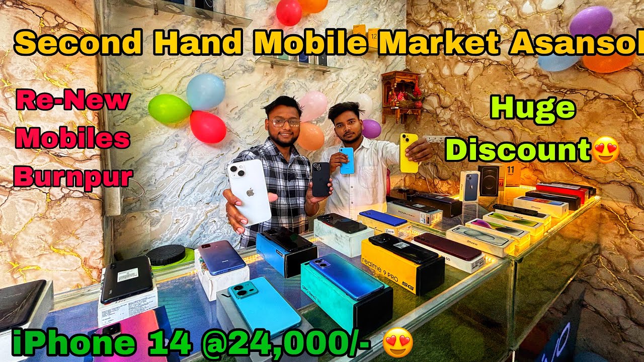 Latest Second Hand Mobile Market Asansol-Burnpur | Huge Collection & Discount #usedmobile 