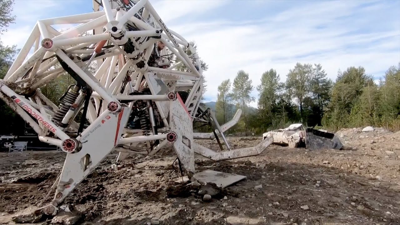 World's first all-terrain exoskeleton mech suit