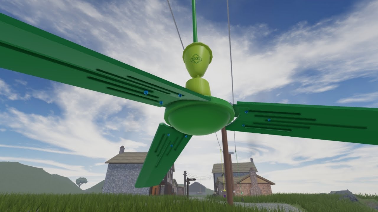 Roblox Ceiling Fans Invention In Village