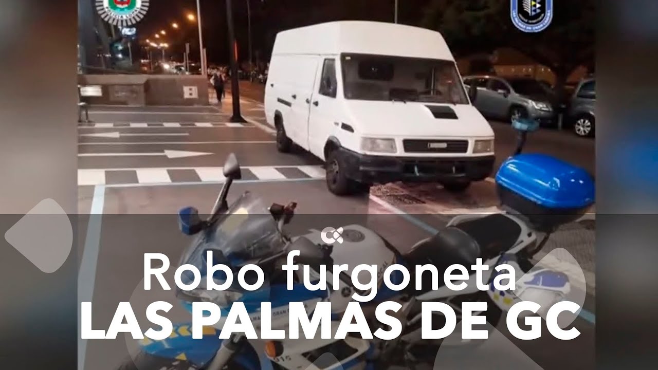 Detenidos por robar un furgón para sustraer motocicletas en Las Palmas de Gran Canaria