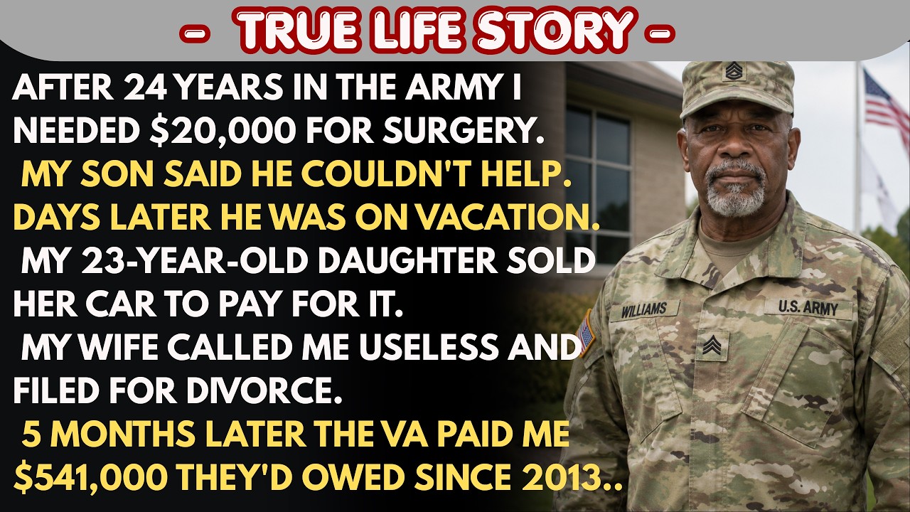 After 24 Years In The Army, My Wife Called Me Useless 6 Days After Surgery |Solo Revenge