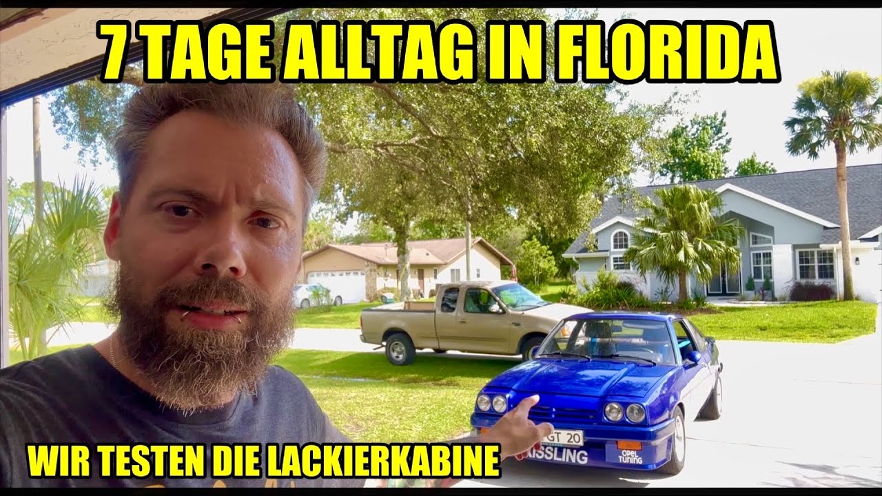 EINE WOCHE ALLTAG IN FLORIDA | UND WIR TESTEN DIE LACKIERKABINE