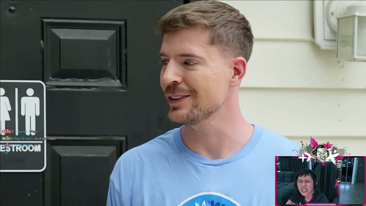 Thầy Giáo Ba Reaction Mr.Beast tự uống nước tiểu mình