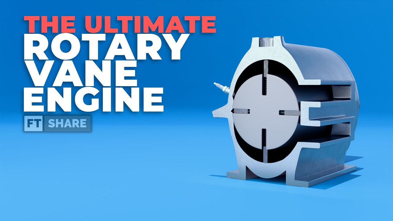 You’ve Never Seen an Engine Like This: Rotary Vane Masterpiece