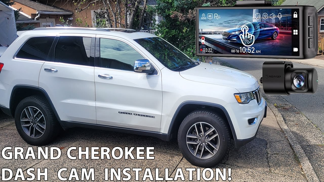 Как установить передний и задний видеорегистратор. Jeep Grand Cherokee 2011-2021. Полная установка.