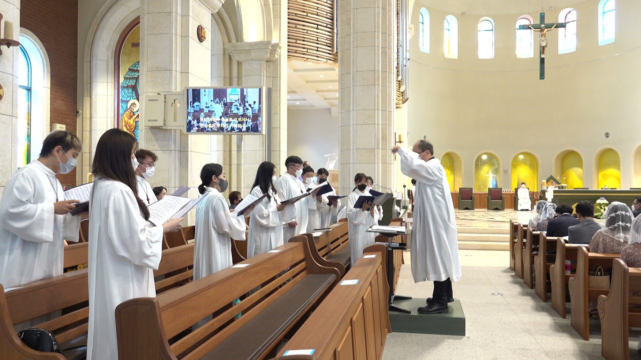 성모 마리아 하늘로 오르시니 Assumpta est Maria | E. 포쫄리 Pozzoli | 솔로이스츠 | 천주교 대구대교구 주교좌 범어대성당