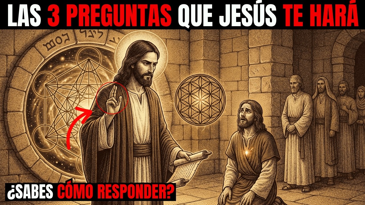 Jesús REVELÓ Las 3 PREGUNTAS Que TE Hará En El DÍA Del JUICIO FINAL (Prepárate)