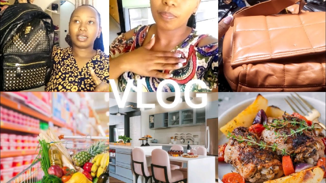 VLOG ♥️ GIKOMBA BAGS//GROCERIES//PICKING KITCHEN TILES//COOKING//SWEET DAYS ♥️♥️
