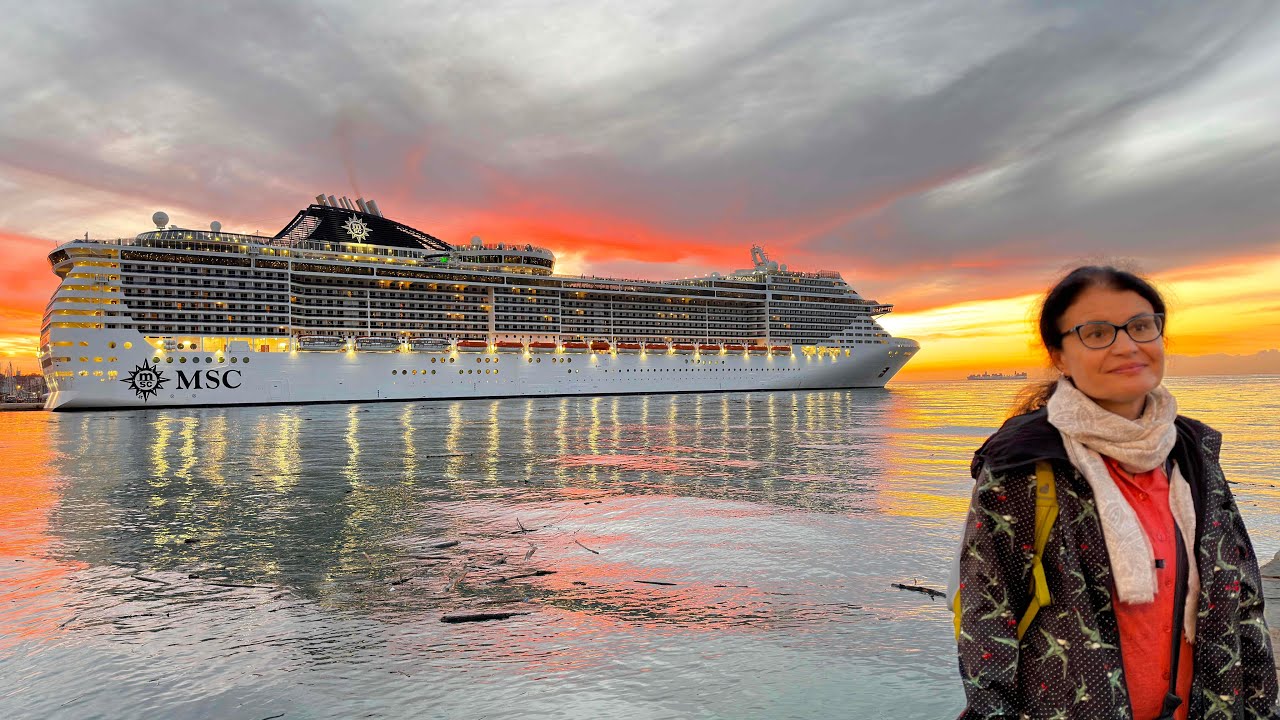 MSC Splendida  na&scaron;e plavba Středozemn&iacute;m mořem 2023