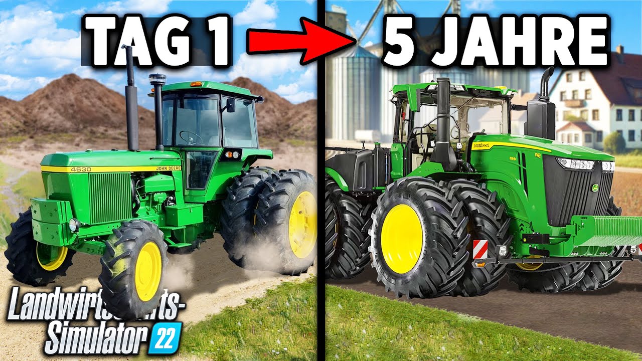 Ich habe 5 Jahre gebraucht, um eine Familienfarm von Grund auf zu errichten!