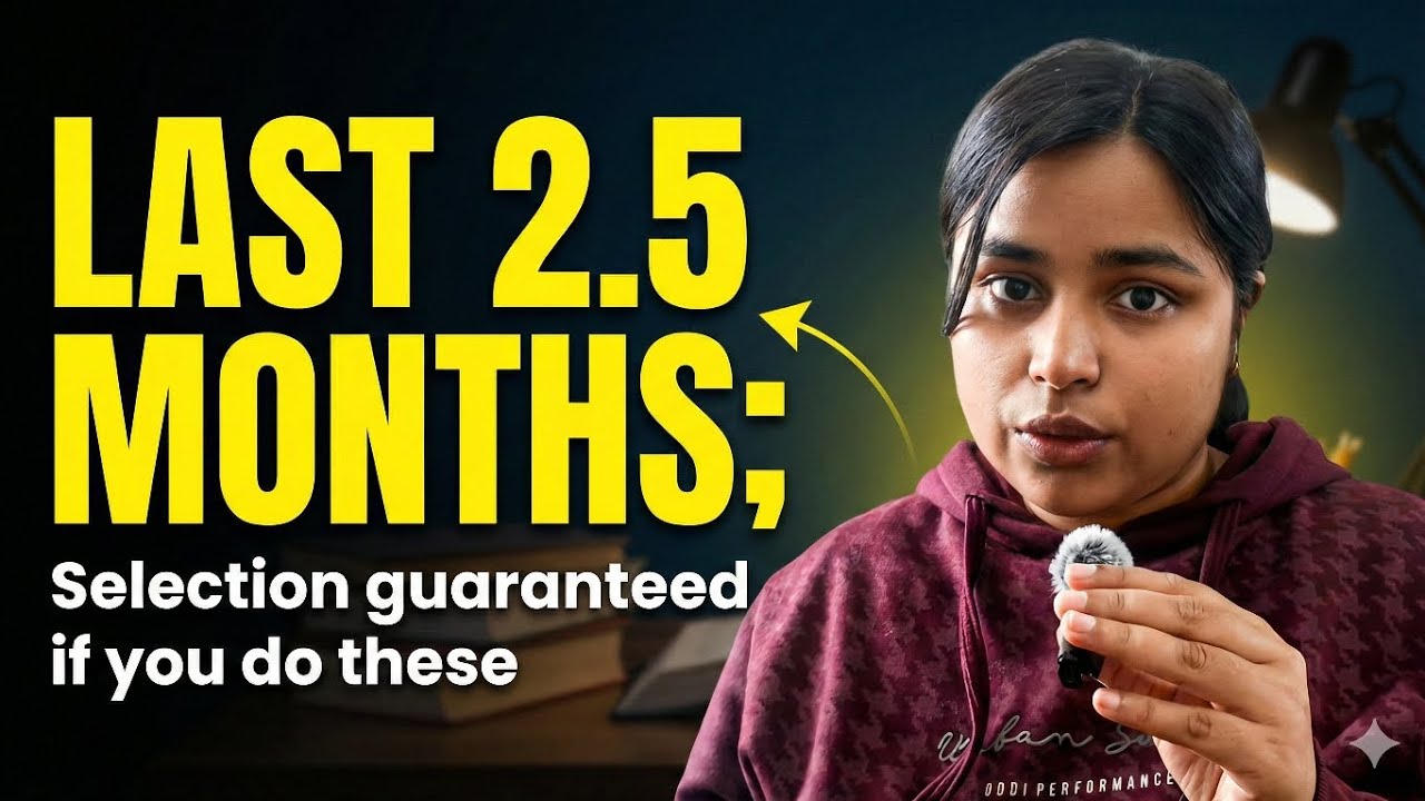 The Ultimate Approach for last 2.5 months💪🏻NEET 2026📆