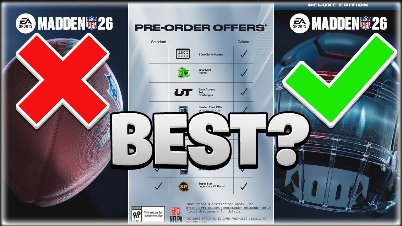 Which Madden 26 Pre-Order Edition Should You Choose?