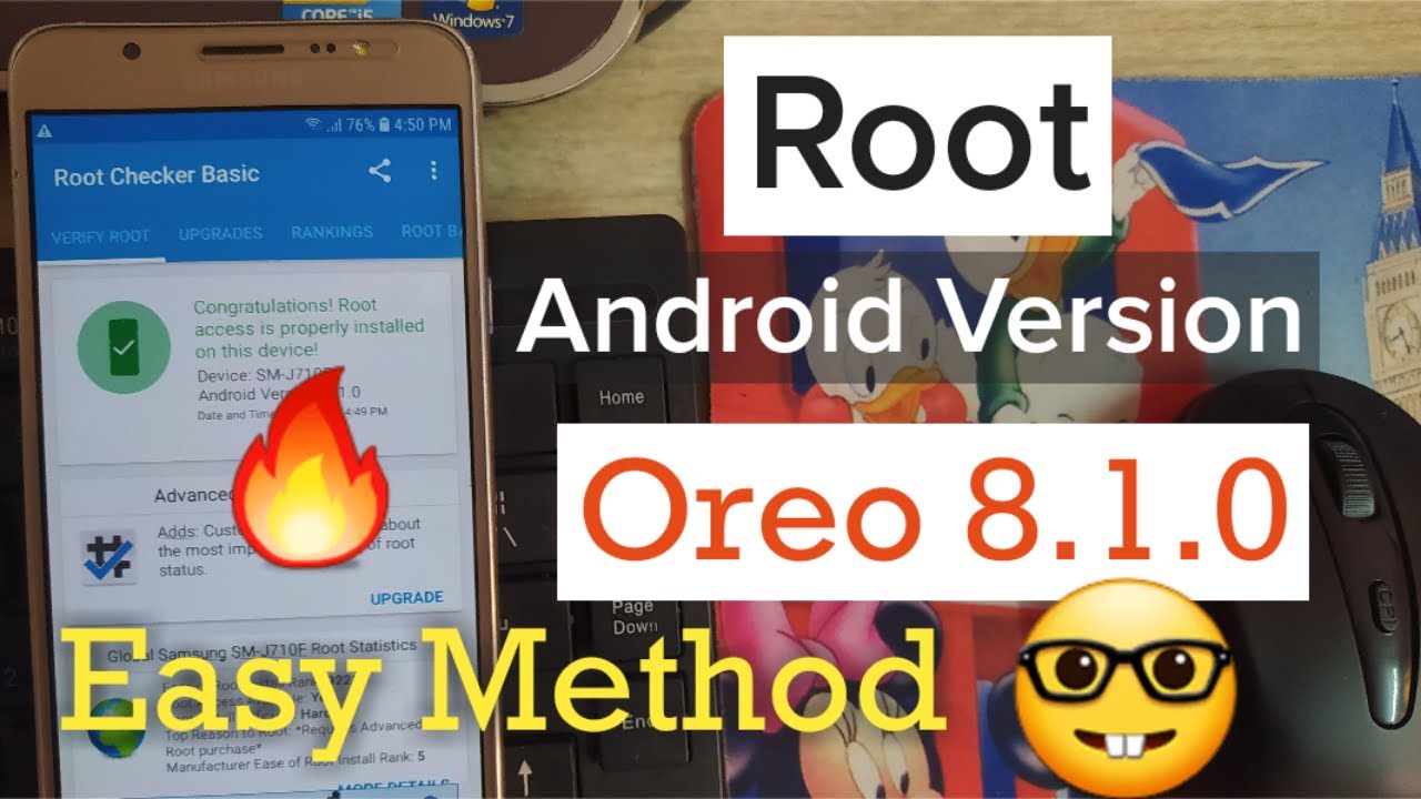 How To Root Android 8.1 Oreo | root your samsung  j7 2016