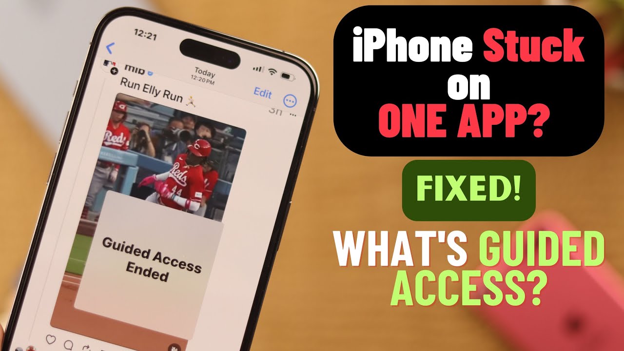 iPhone завис на одном приложении? — Отключите Гид-доступ, чтобы исправить!