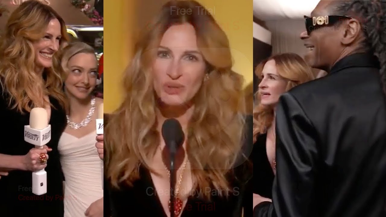 Julia Roberts' Run-Ins, Shoutouts, Ovation At 2026 Globes