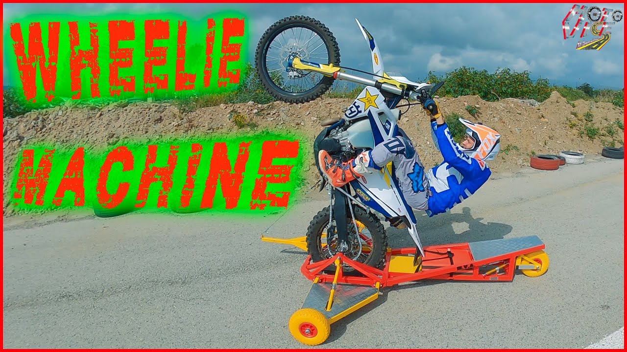 WHEELIE MACHINE🤩‼  Maquina para hacer caballitos en moto ENDURO y DEPORTIVA!!!