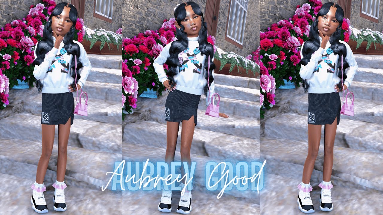 Sims 4 CAS | Aubrey Good | Sim Download | CC Folder