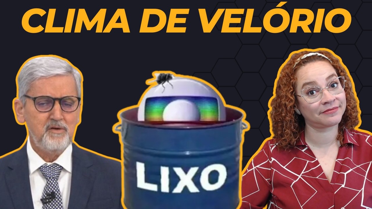CLIMA DE VELÓRIO na Globo por causa do FRACASSO da esquerda