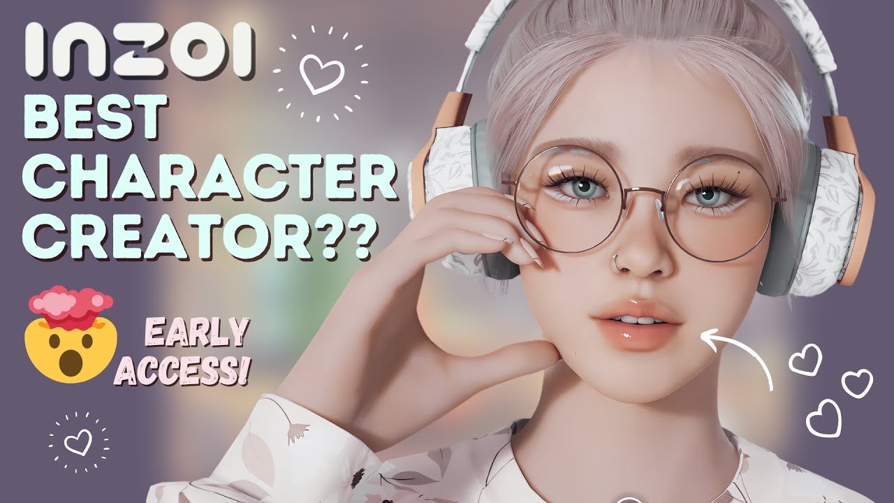 Better than The Sims? inZOI Character Creator First Look! Full Customization (Early Access Gameplay)