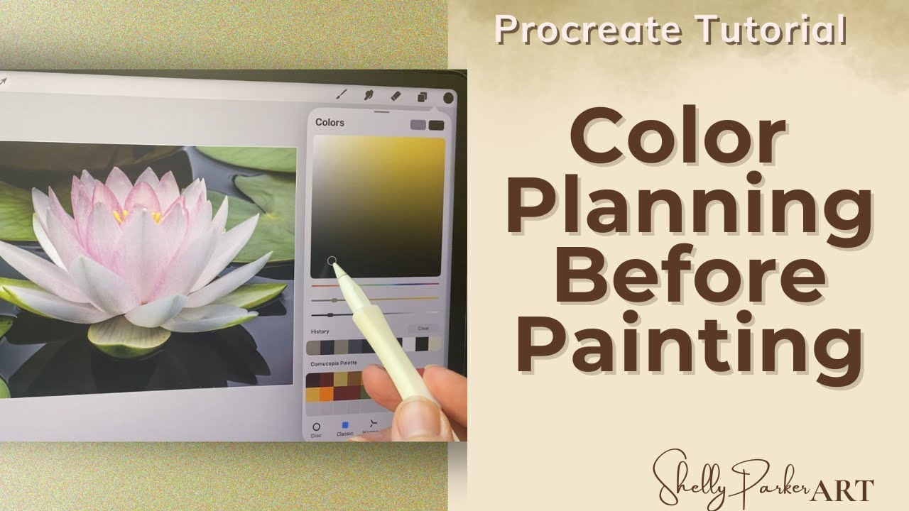 How I Study Colors in Procreate Before Painting