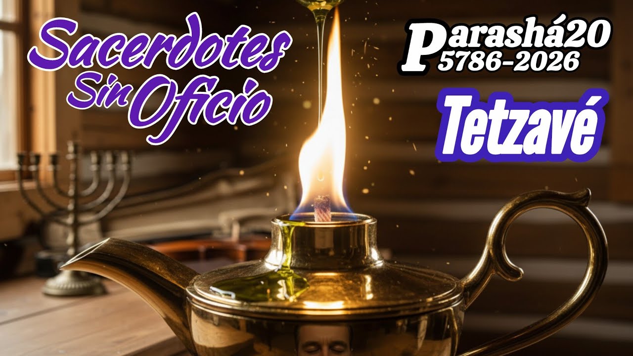 Parashá 20 Tetzavé 5876-2026 | Sacerdotes sin Oficio | Altar Apagado El Fraude Devoción Sin Servicio